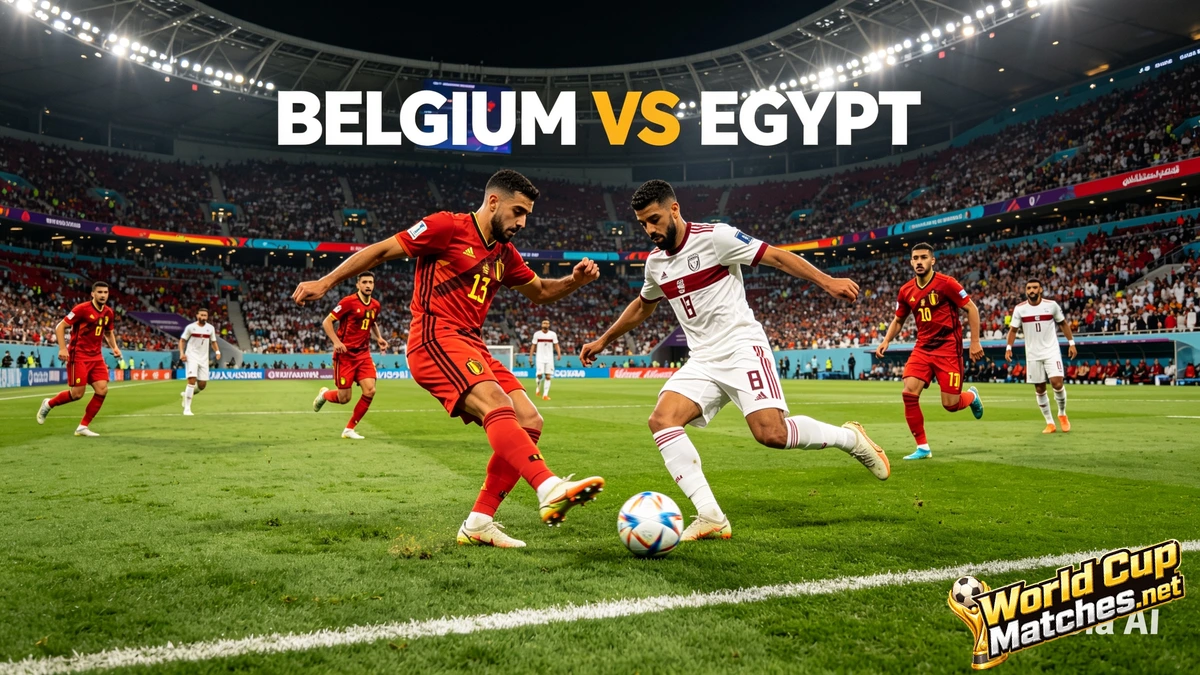 Belgium and Egypt Draw 1-1 | Battle Heats Up