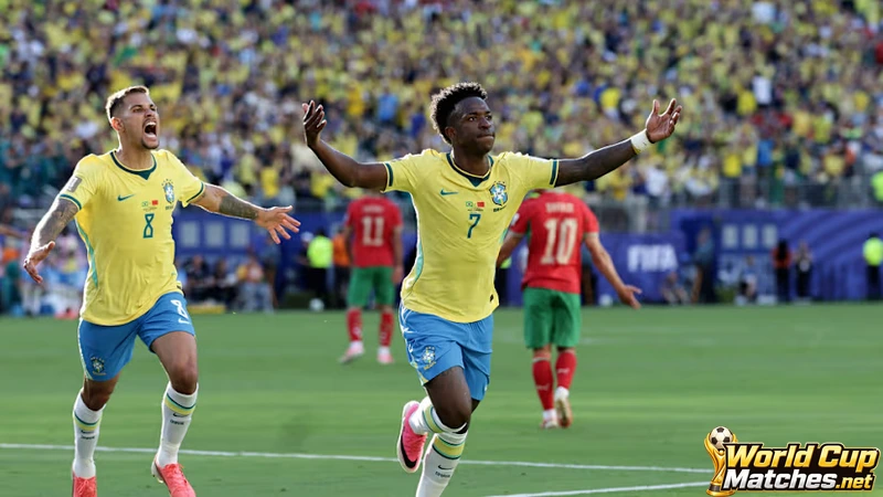 Brazil 1-1 Morocco clash