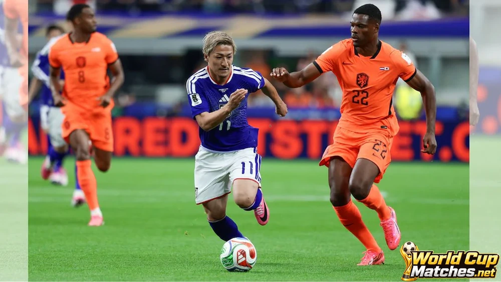 Japan and Netherlands Results | They Share Draw 2-2 Points